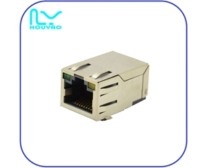 RJ45TAB-UP-帶彈帶燈SMT-100兆