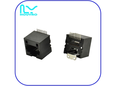 RJ45全塑SMT 6U 180度.