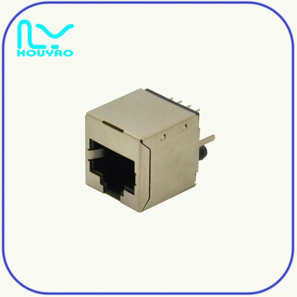 RJ45 180 degree in-line